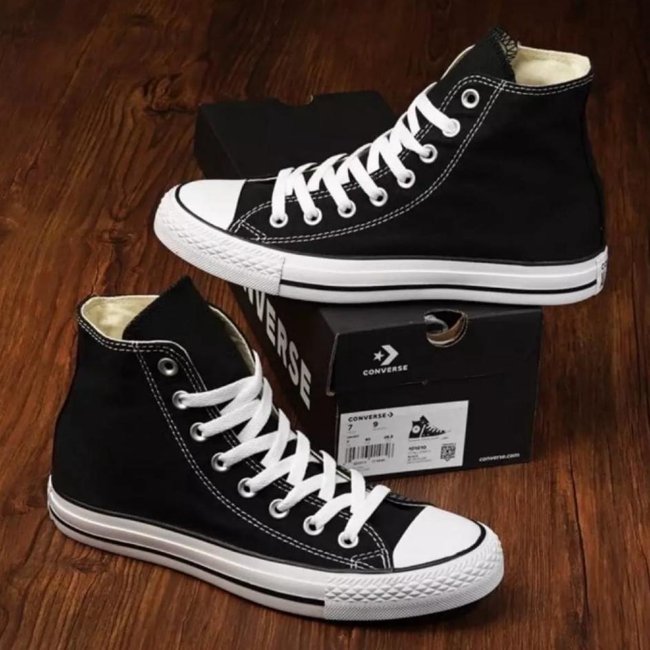 Terpercaya MURAH BOS KUepatu Sekolah Converse_70S Allstar Hitam Tinggi GRATIS WAIBAG KEREN .Sepatu S
