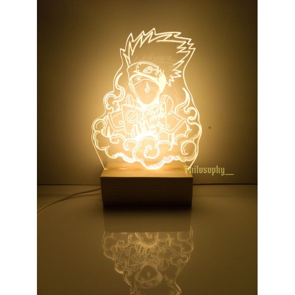 Lampu hias acrylic KAKASHI / acrylic lamp / lampu hias / lampu led acrylic / kado lampu hias / gift