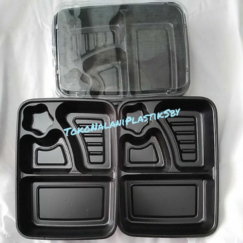 Mika Box Bento 4Sekat (isi 50)