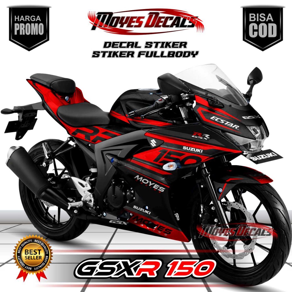 Decal GSX150R Fullbody Sticker GSX Decal Stiker Suzuki GSX 150R Fullbody