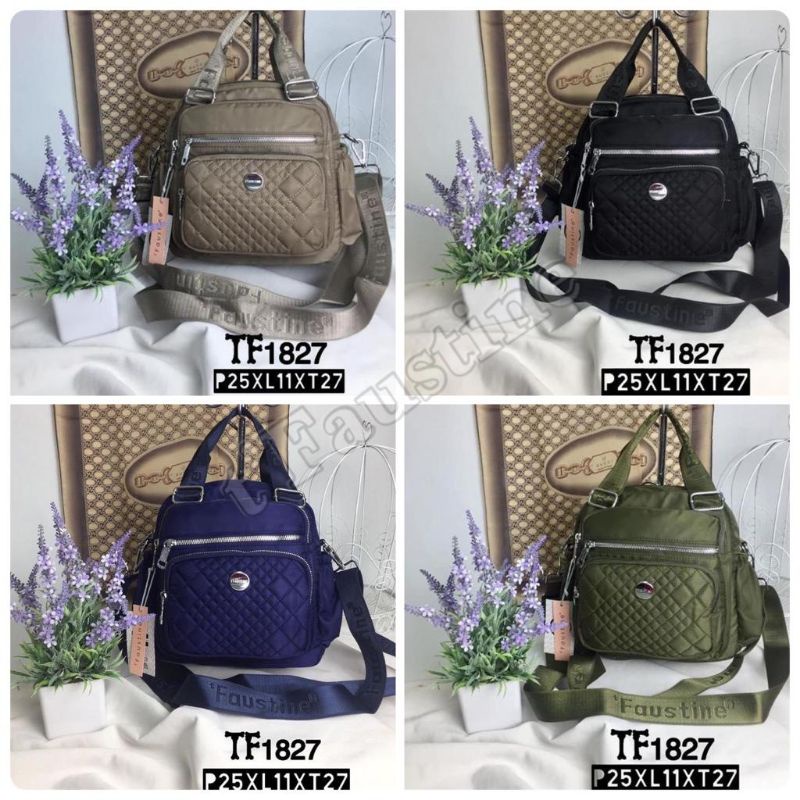 TAS T'FAUSTINE 3IN1 1827 TENTENG SELEMPANG RANSEL