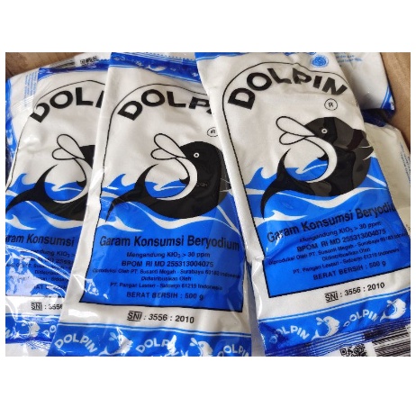 

Garam Dolpin 500g GARAM KONSUMSI BERYODIUM