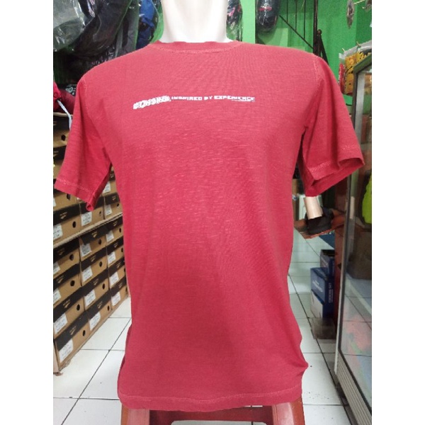 Kaos lengan pendek Consina premium slub 04 Ruby red