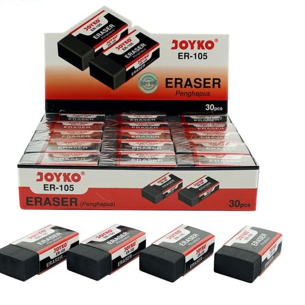 

☆ Eraser Penghapus Joyko ER-105 1 Box 30 Pcs ✶