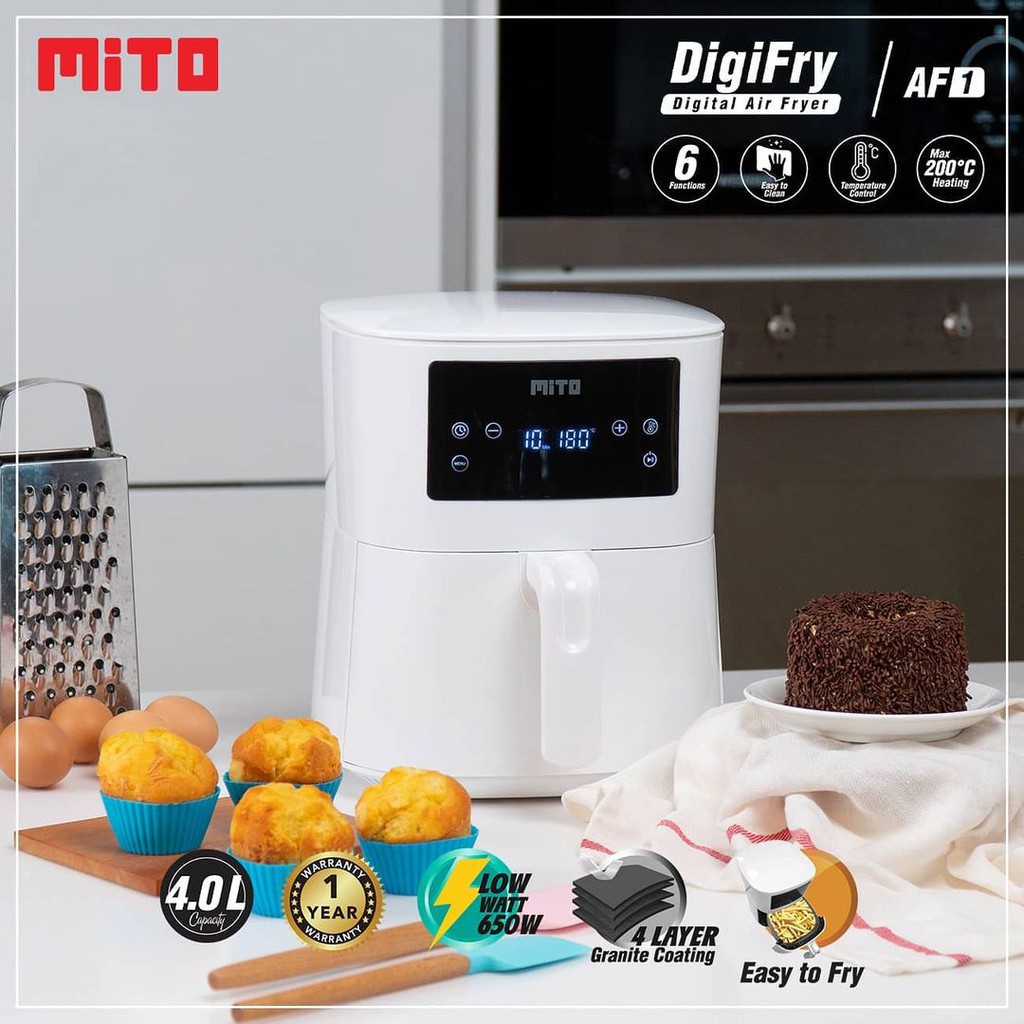 MITO DIGITAL AIR FRYER 4L DIGIFRY AF1