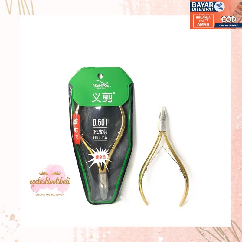 CUTICLE NIPPER NGHIA D-501 GUNTING KUTIKULA MANICURE NAIL ART