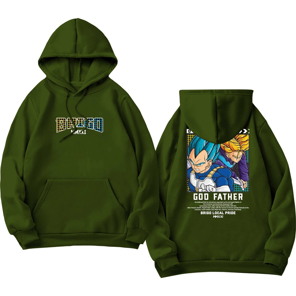 Sweater Hoodie BRIGO Goo Father anime  Sablon DTF Fleece Cotton II BRIGO Jumper Hoodie Goo Father anime II M-XXL (Pria &amp; Wanita) Free stiker&amp;Gantungan Kunci