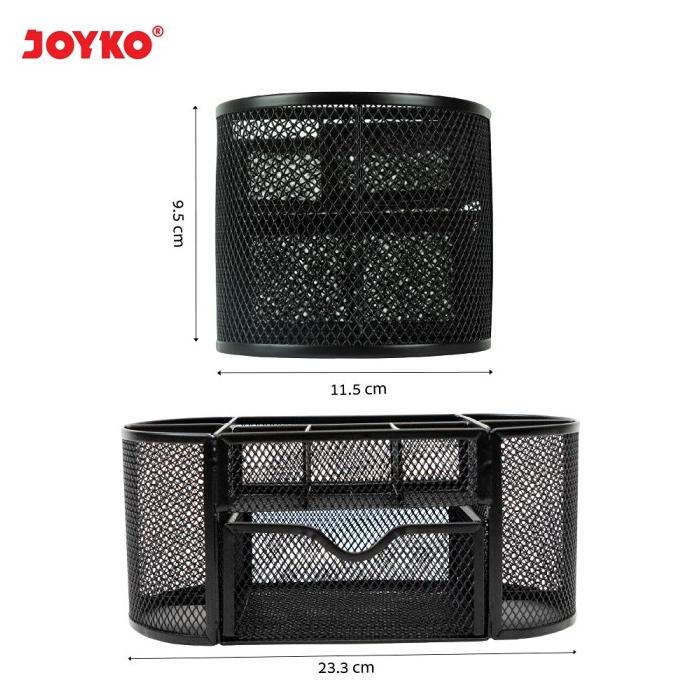 

((BISA COD)) Desk Set Pen Holder Tempat Alat Tulis Jaring Jala Joyko DS-23 PROMOKode 4396