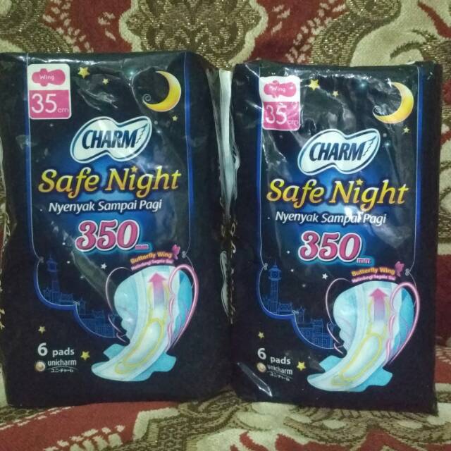 Softex CHARM malam panjang 350cm