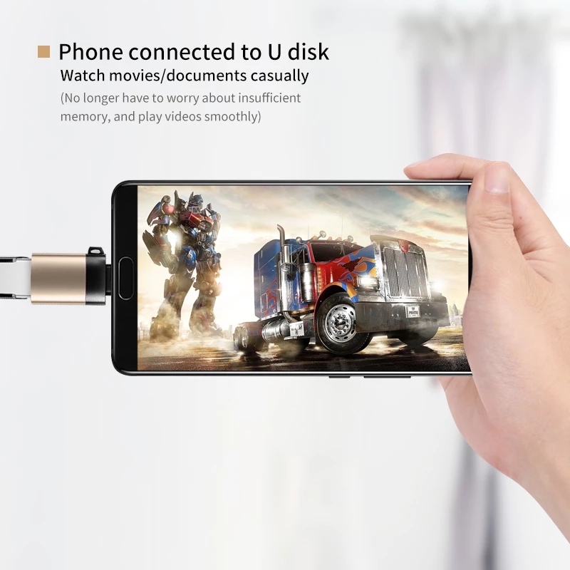 Adapter Tipe C Ke Usb 3.0 Otg Fast Charging Untuk Huawei / Android