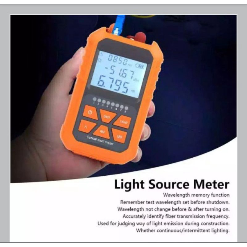 OPM 3 In 1 Optical Power Meter with Lan Tester and vfl function