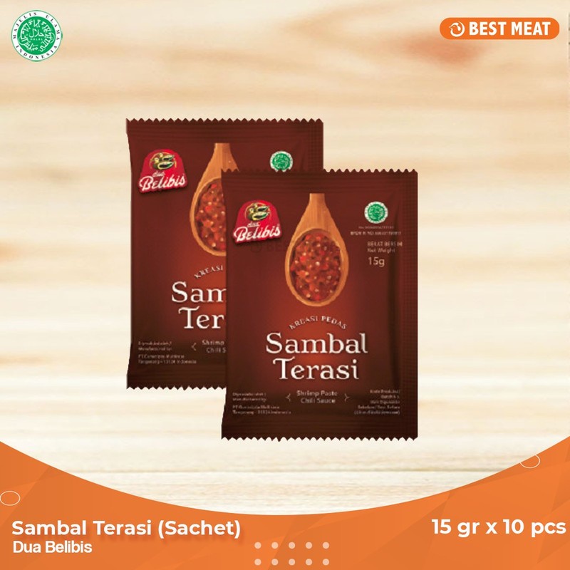 

Sambal Terasi Dua Belibis Sachet