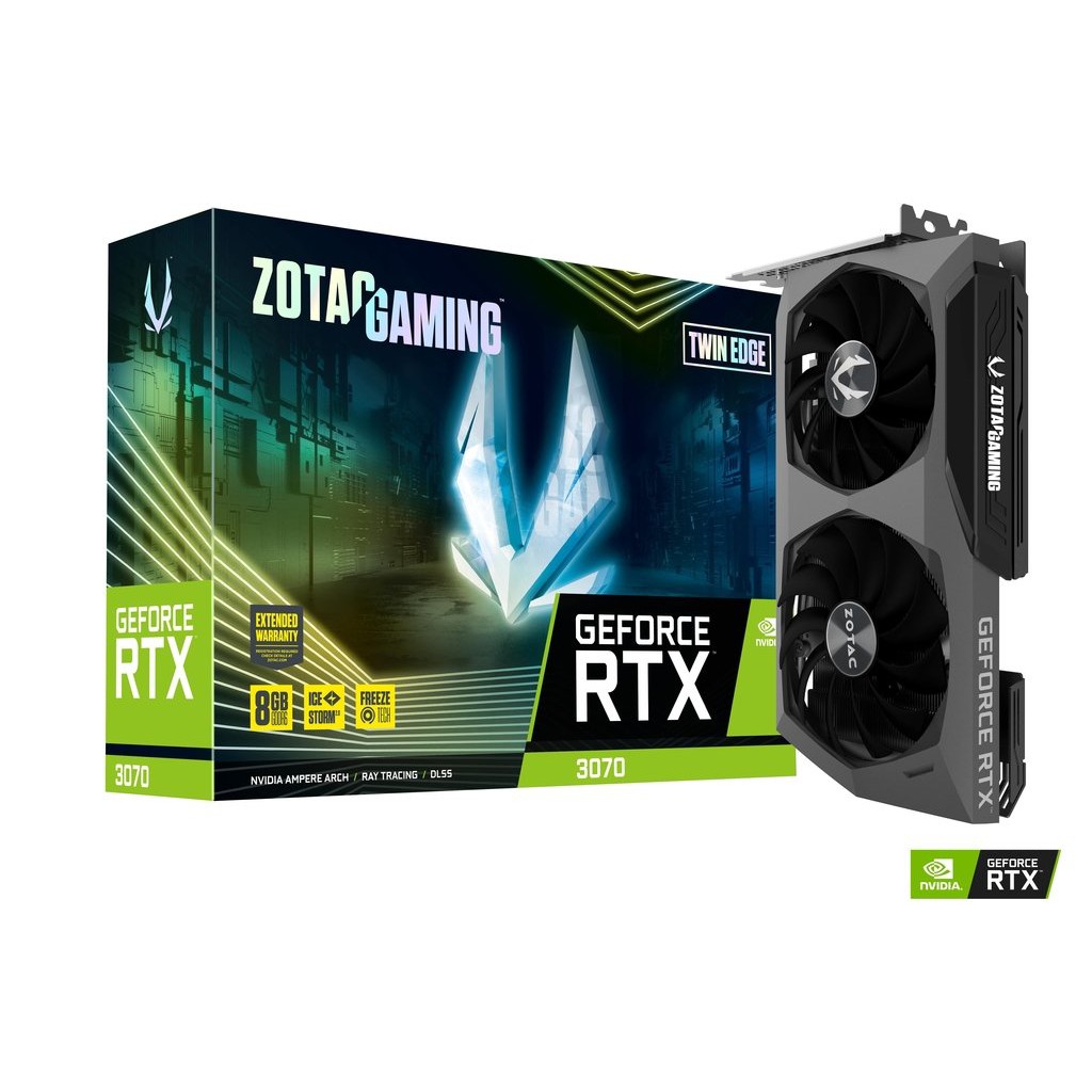 ZOTAC GAMING Geforce RTX 3070 Twin Edge 8GB DDR6X 256 BIT