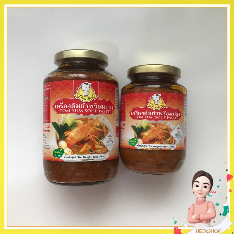 

Thai Boy Bumbu Tom Yum Soup Paste / Bumbu Tomyam Paste Thai Boy / Saus Tom Yum
