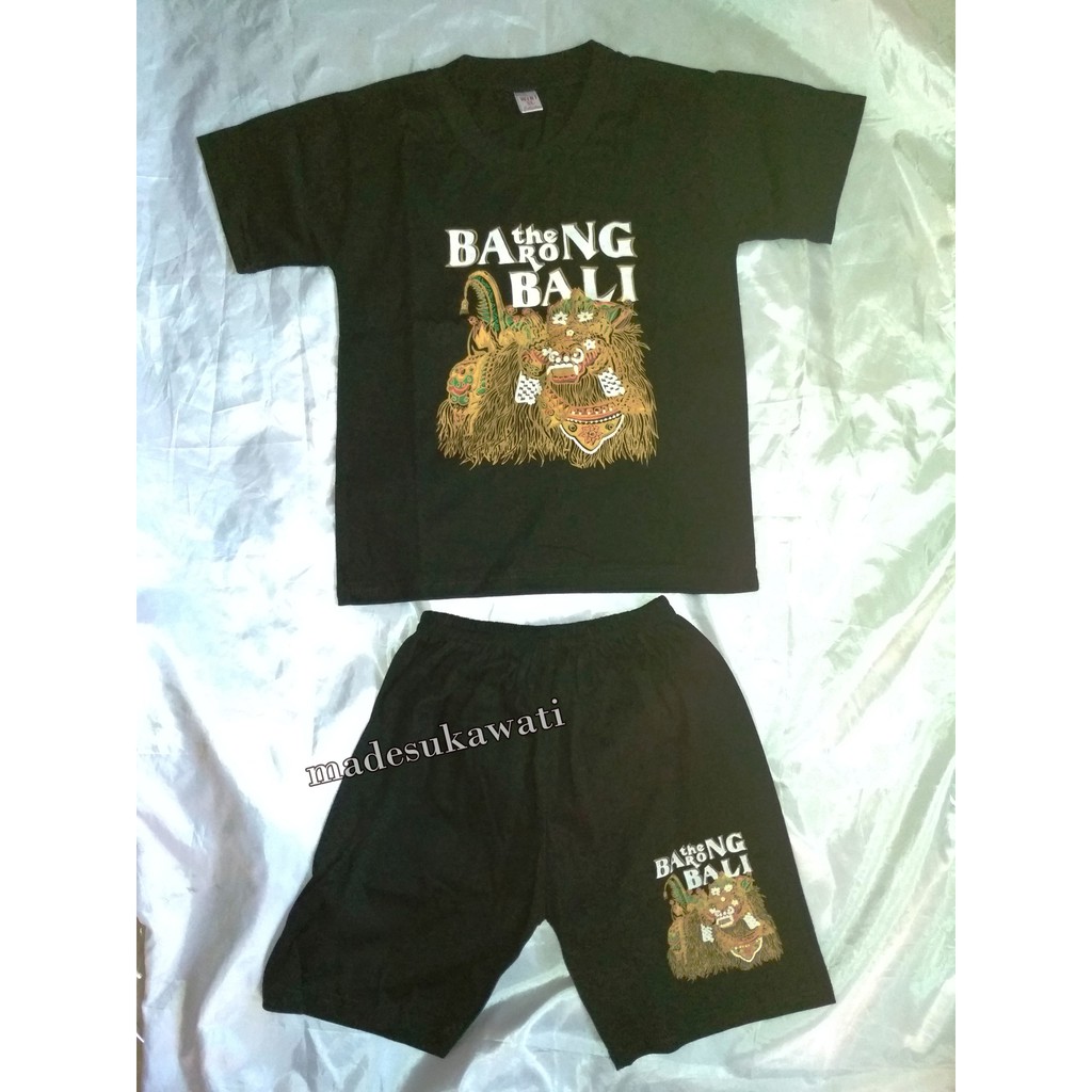 Setelan baju celana anak Bali