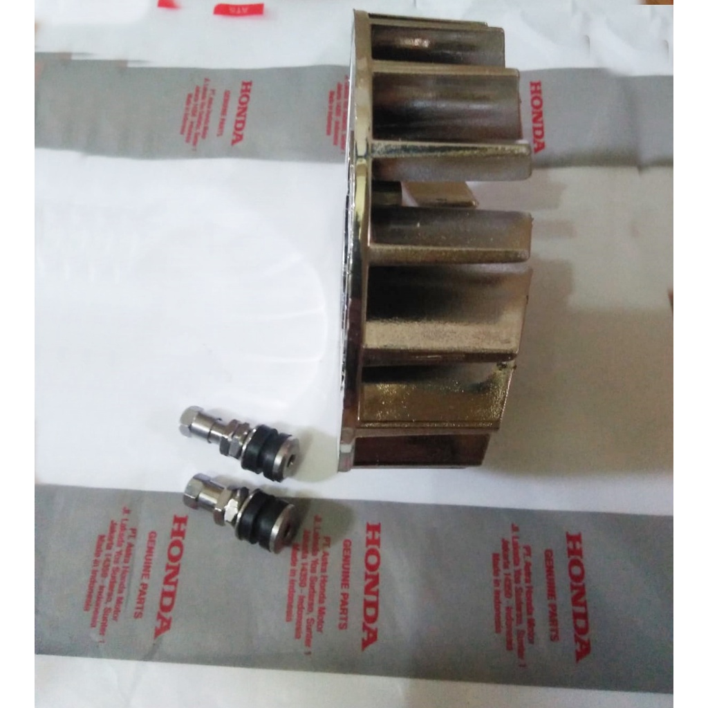 Kipas Beat Pop Esp , Beat Esp , Scoppy Esp , Beat street - Chrome BONUS tutup pentil tubls 2pcs