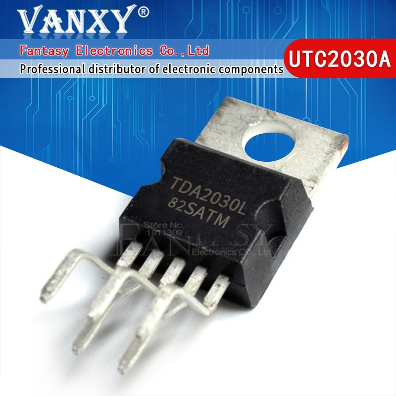 10pcs Amplifier Audio Utc2030 To220-5 Utc2030A To-220 2030a