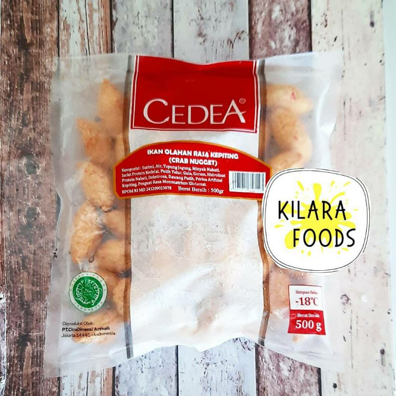 

CEDEA NUGGET KEPITING 500gr /steamboat / suki