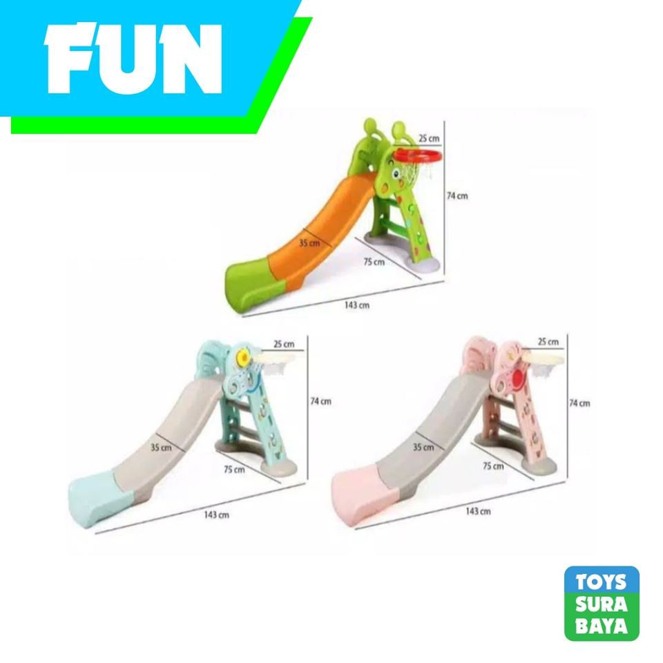PEROSOTAN ANAK SLIDE RING BASKET ANAK SERU