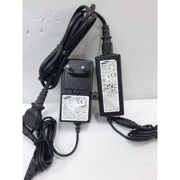 adaptor charger samsung original monitor tv 14V 1.786A