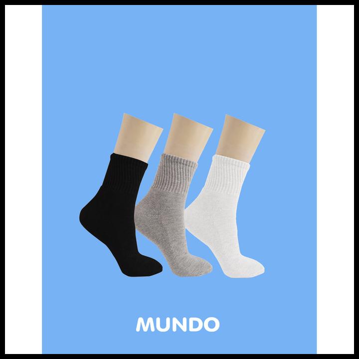 Mundo-Kaos Kaki Pria-Kaos Kaki Sport-Mundo Blue Label Medium-Ih23M Terbaru