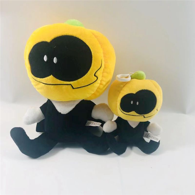 In stock！Friday Night Funkin Plush Toy, FNF Whitty a Lemon Boyfriend Monster Dem Doll