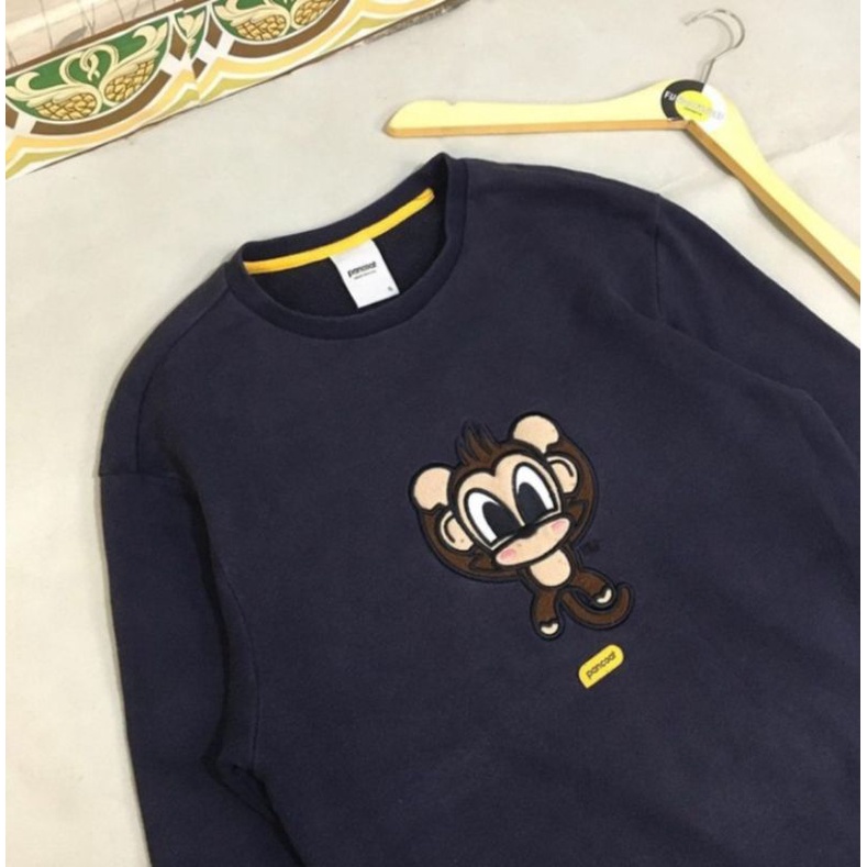 CREWNECK PANCOAT POP MONKEY