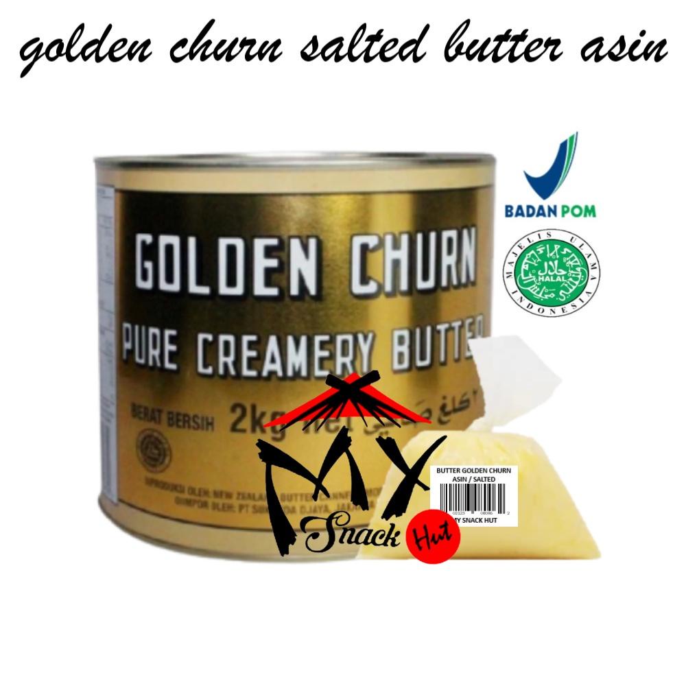 

GOLDEN CHURN BUTTER 100GR - GOLDEN CURN CHUN MENTEGA MERTEGO PURE CREAMERY SALTED ASIN NEW ZEALAND ROTI BISKUIT CAKE HALAL MUI Berkualitas