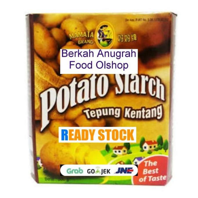 

Big Sale MAMATA TEPUNG KENTANG(POTATO STARCT) 300GRam Promo Awal tahun