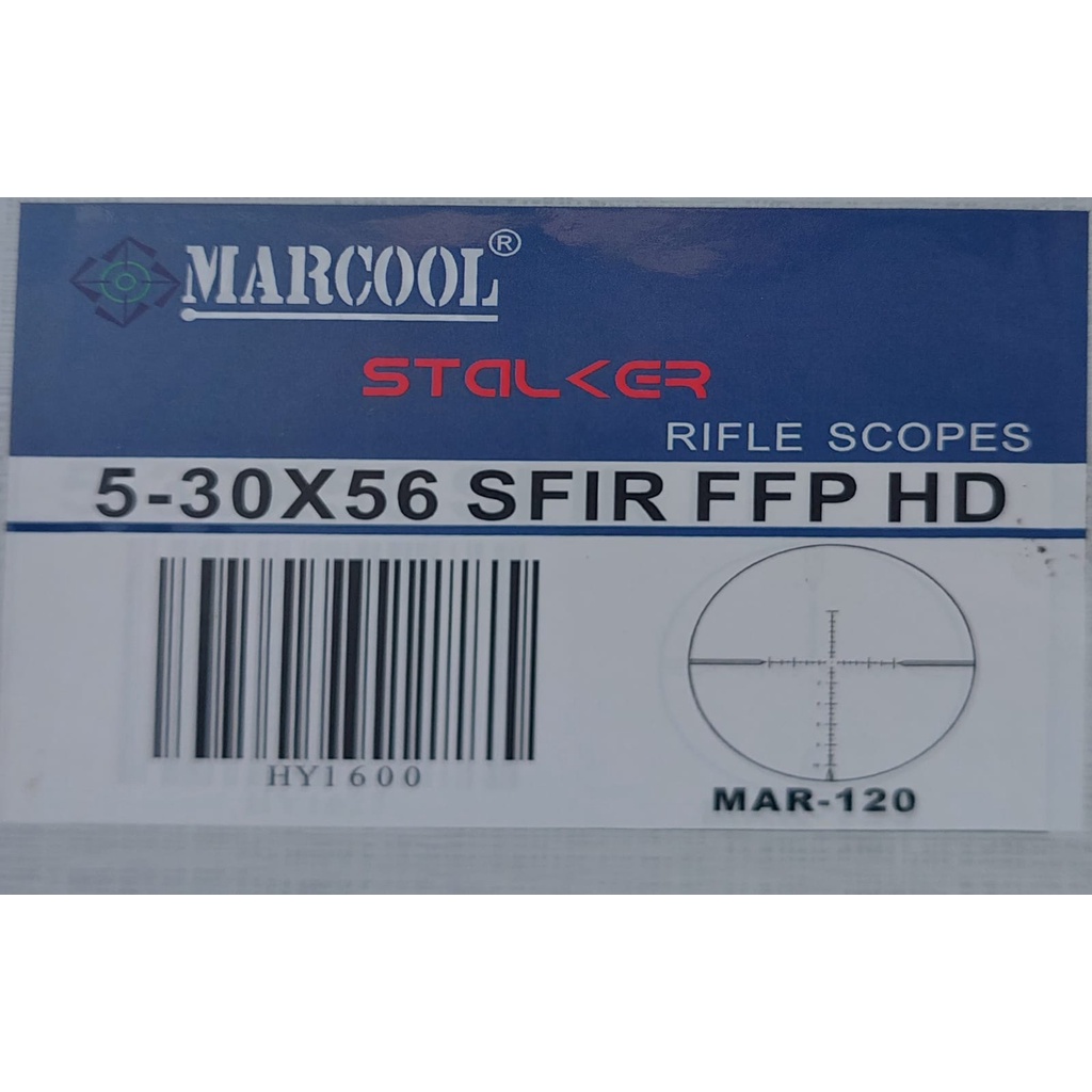 TELESKOP MARCOOL STALKER 5-30X56 FFP SFIR LENSA HD   HY-1600 TERBARU 2021