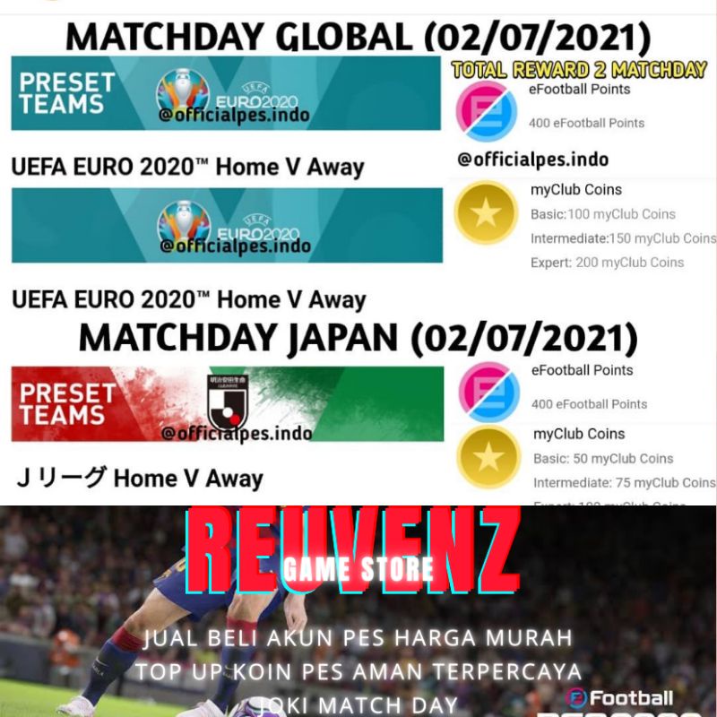 JOKI MATCHDAY PES MOBILE