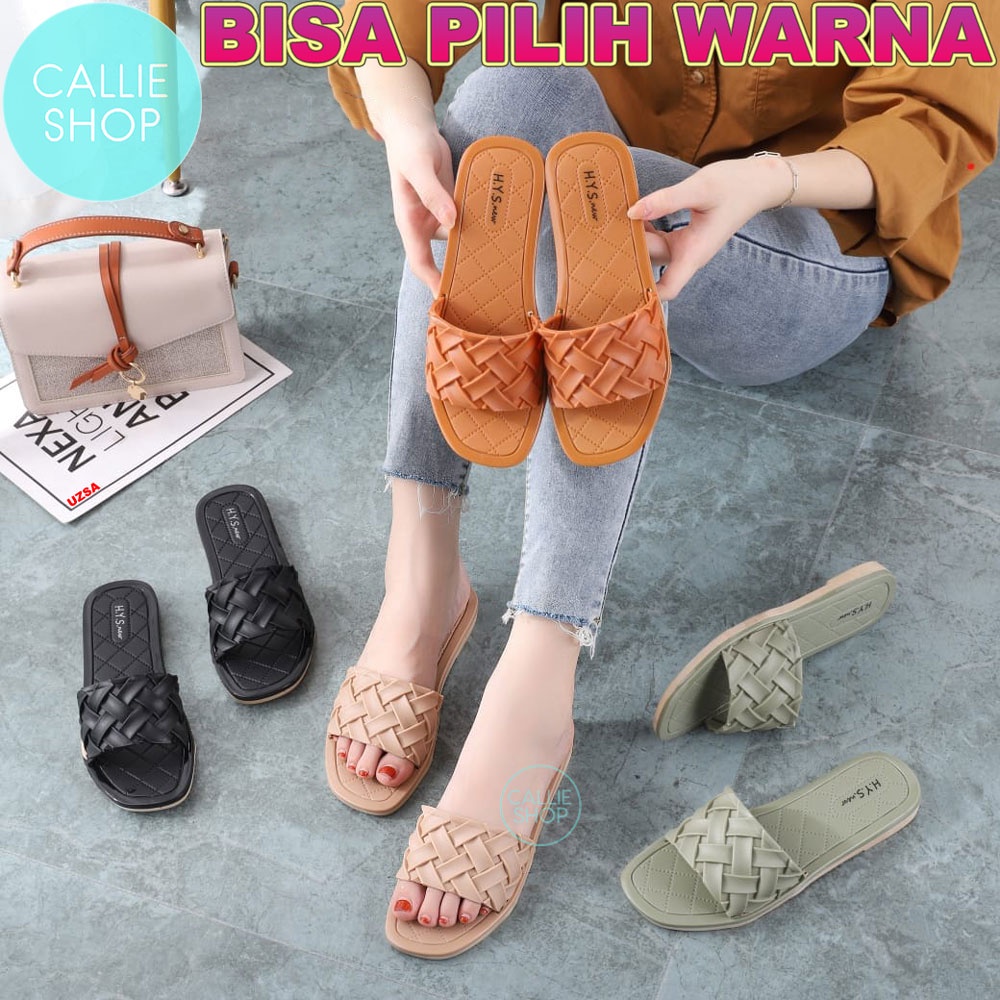 Sandal Wanita Jelly Motif Cantik 1176-1 SLTKR