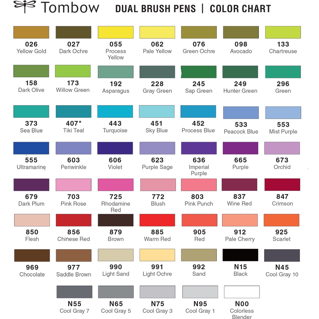 

Tombow / Snowman Brush Pen