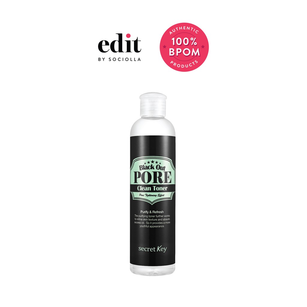

Secret Key Black Out Pore Clean Toner Edit by Sociolla