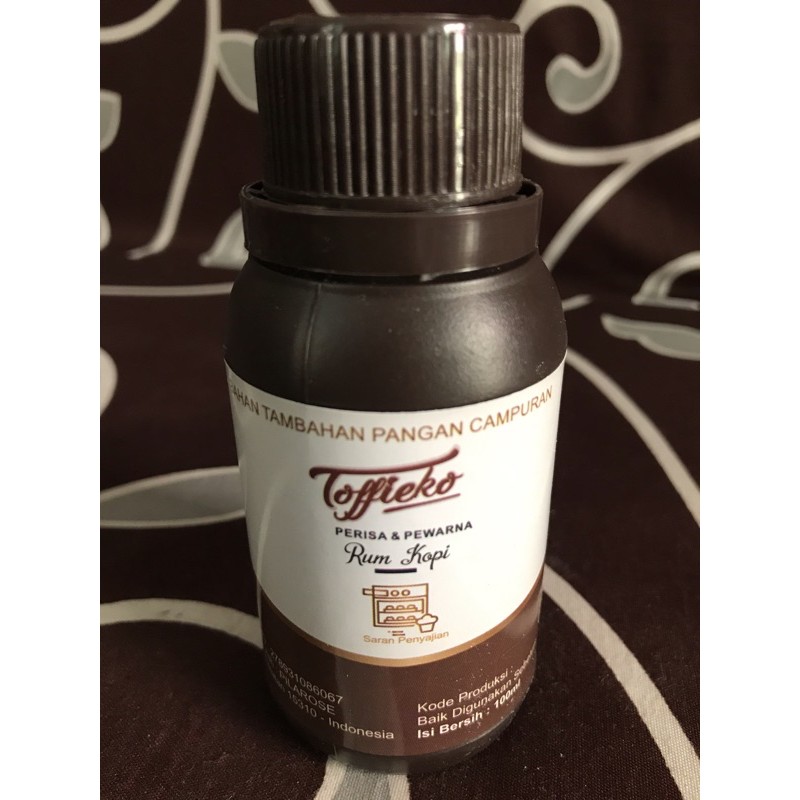 

TOFFIECO RUM KOPI perisa & pewarna 100Grm