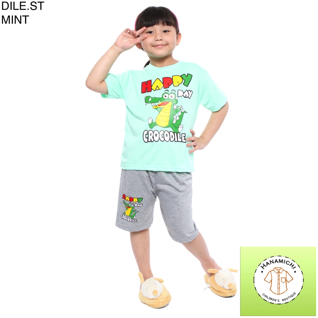 Hanamichi DILE.ST Setelan Anak Lengan Pendek