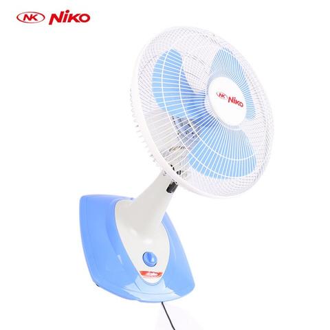 NIKO NKDW 12N DESK WALL FAN KIPAS ANGIN DUDUK MEJA DINDING 2 IN 1 12 INCH 37 WATT