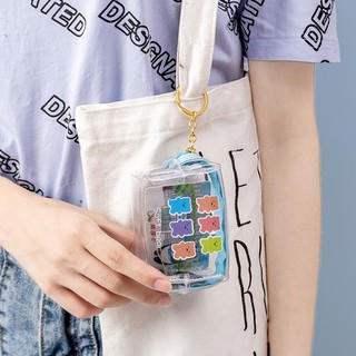 Image of thu nhỏ DODORY HL0122 Pouch Transparan Mini Tas Kosmetik Motif Lucu Make Up Bag Serbaguna #7