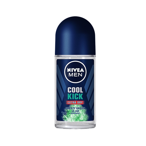 NIVEA MEN Deodorant Cool Kick Freezy Green Roll On 50ml