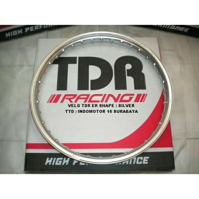 VELG PELEK TDR THAILAND ER SHAPE 140 VS 160 X 17 SILVER