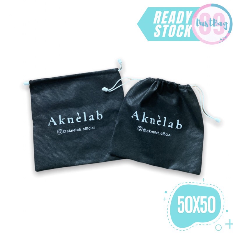 DUSTBAG CUSTOM SABLON SERUT COVER BAG ORGANIZER | FS 50.50