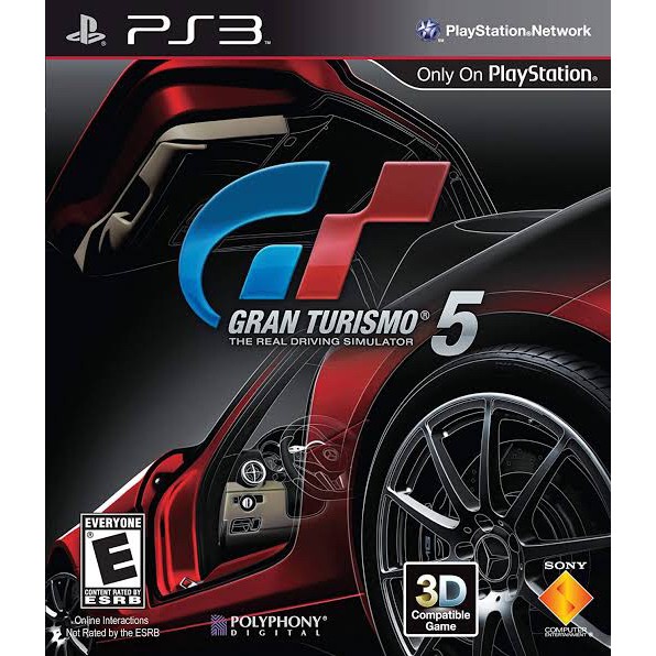 DVD Game PS3 Gran Turismo 5 The Real Driving Simulator 100%ORI