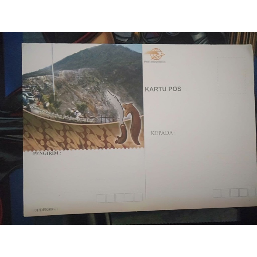 

Kartu Pos Standar Pos Indonesia Termurah