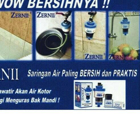 ✸ Alat Penyaring Saringan Air Kotor Kran Kamar Mandi Filter Air Keruh Sumur Zerni Water Purifier ➭