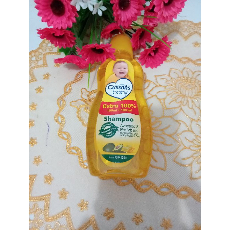 Cussons Baby Shampoo | Shampoo Bayi 100+100 Ml