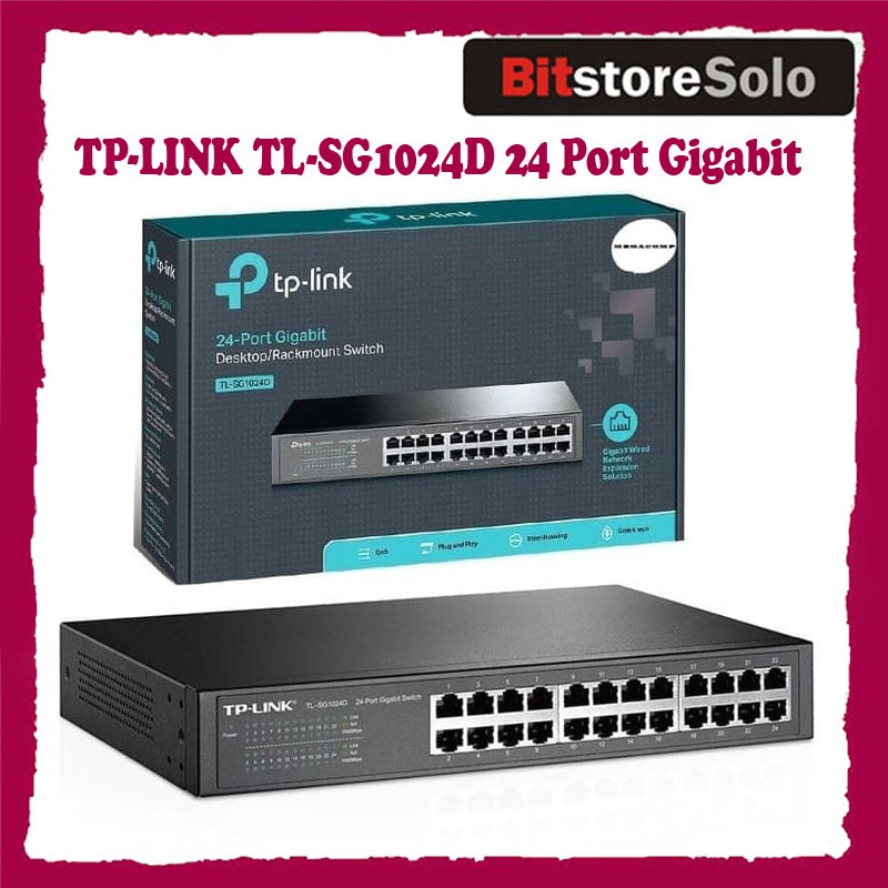 switch hub gigabit TP-LINK 24-Port besi