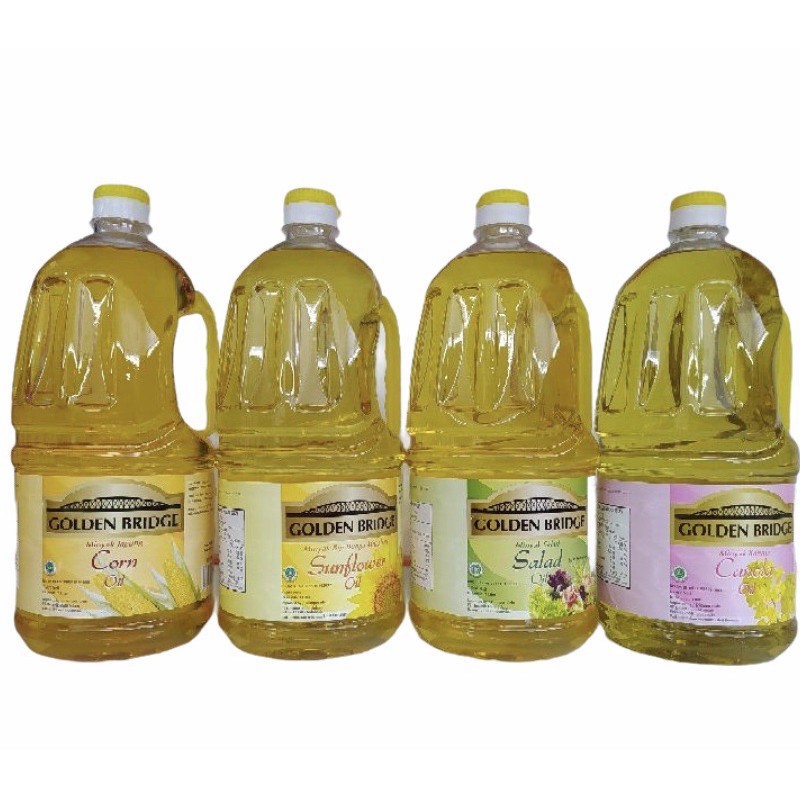 Golden Bridge Sunflower Cooking Oil 2L