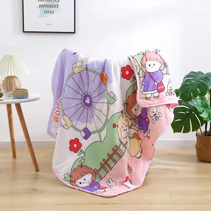 GO! SAK530 Selimut Anak Karakter Bahan Katun Super Lembut Terbaik UK 110 X 145CM cod