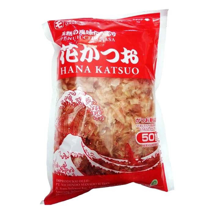 

10cscss Hana Katsuo Katsuobushi Halal Bonito Flakes 50Gr Bumbu Jepang Enak Dscscv