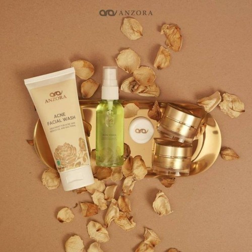 ANZORA SKINCARE ANZORA ACNE ANZORA GLOWING ANZORA REMOVER